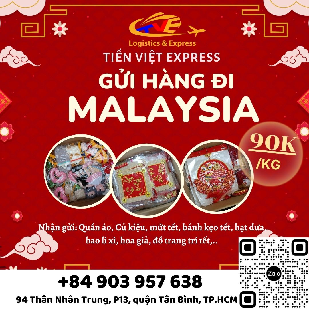 Gửi hàng đi Malaysia